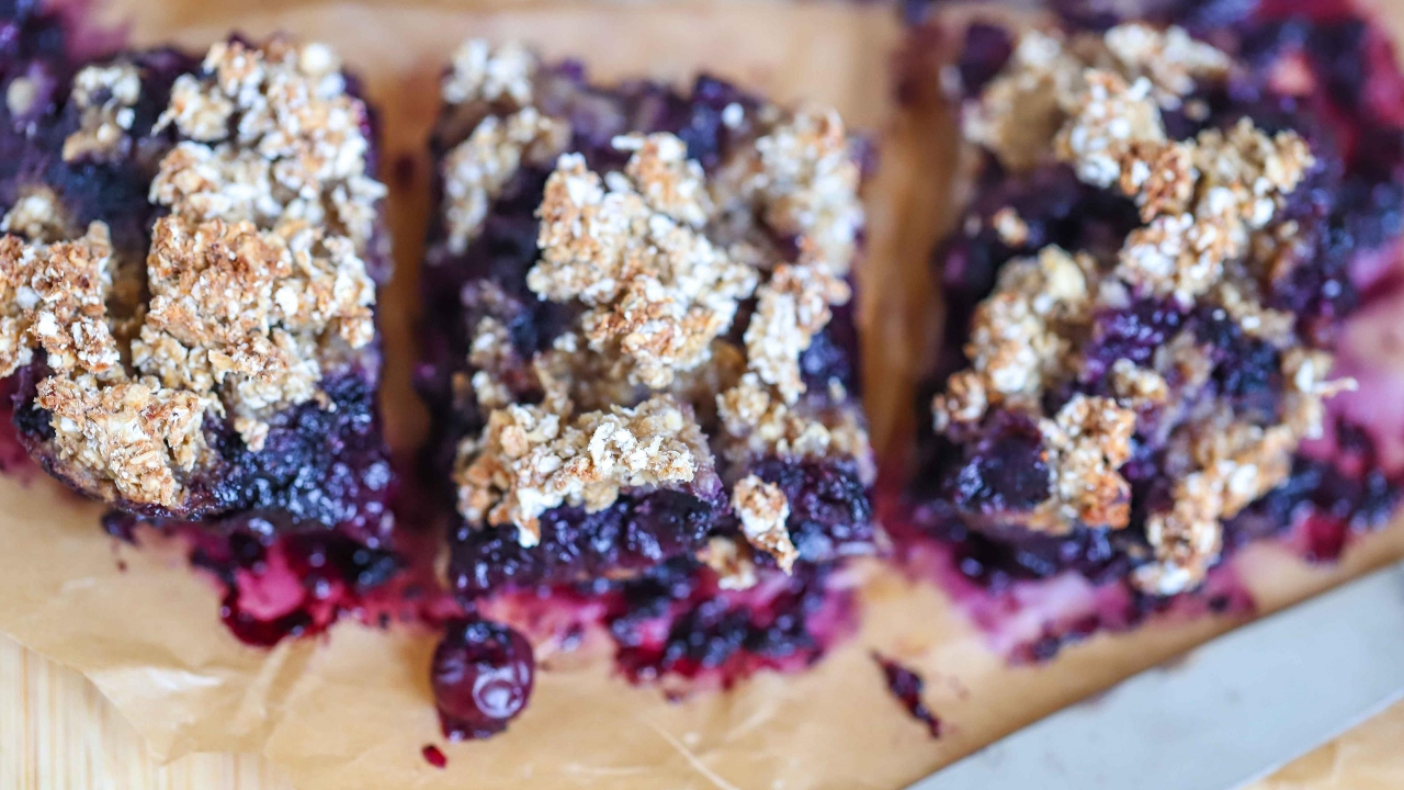 Blueberry Banana Bars